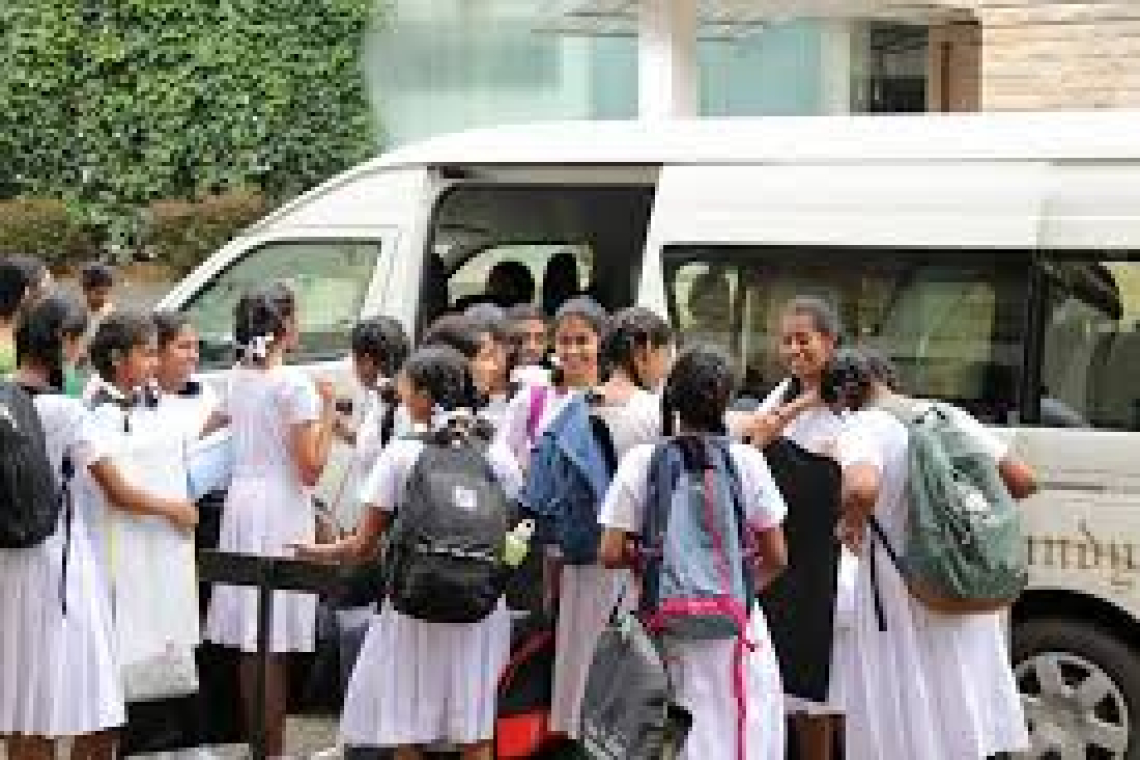 පාසල් ප්‍රවාහන ගාස්තු 5%කින් ඉහළට